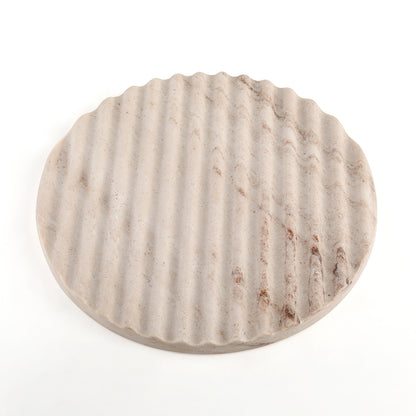 Round Tray - Marble (Palissandro Classico)
