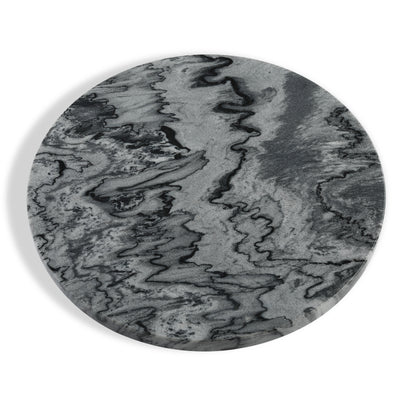 Koville Gray Round Pastry Board (10.9 × 10.9 × 0.7 in) – The Balance of Stillness and Order