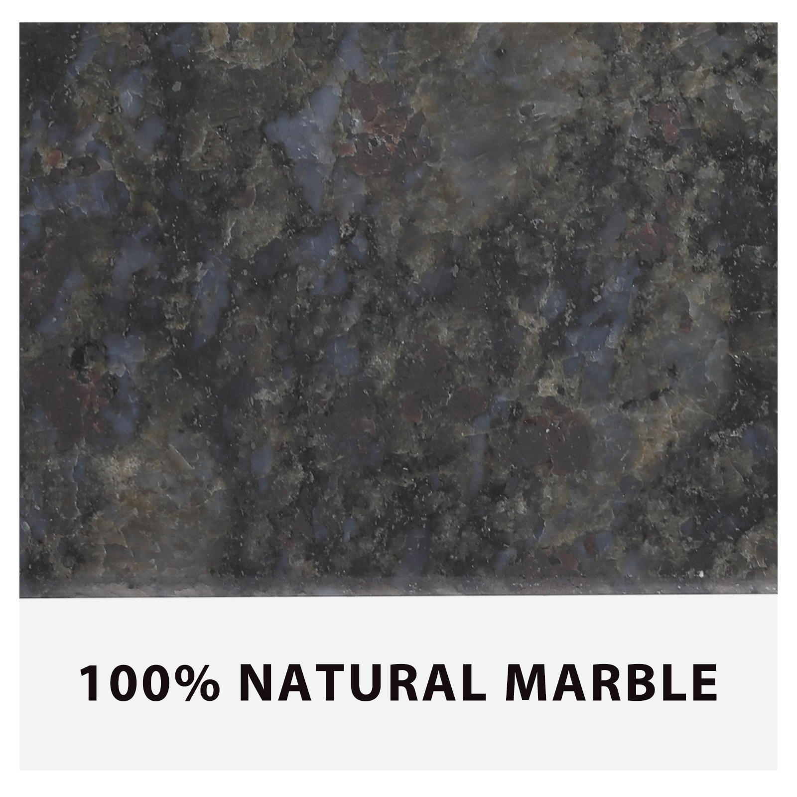 Triumphal Arch Bookends Medium - Granite (Butterfly Blue)