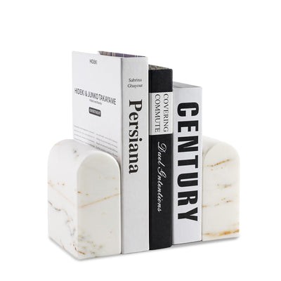 Koville Yellow/Golden Triumphal Arch Bookends Large – A Ritual of Gentle Light · Natural Pattern B