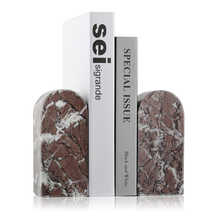 Triumphal Arch Bookends Medium - Marble (Rainforest River)