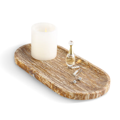 Race Track Tray - Golden