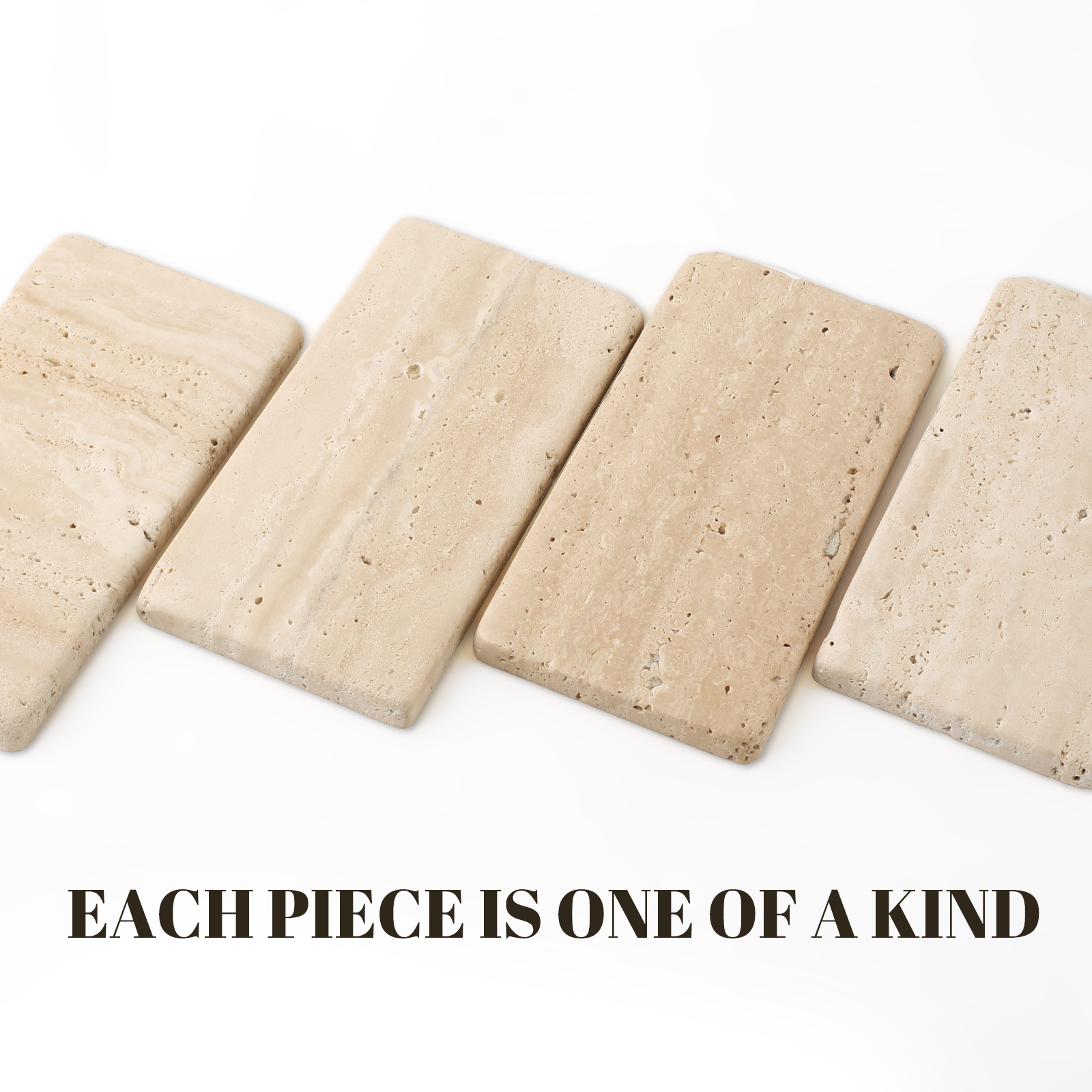 Rectangular Serving Tray - Travertine (Romano)