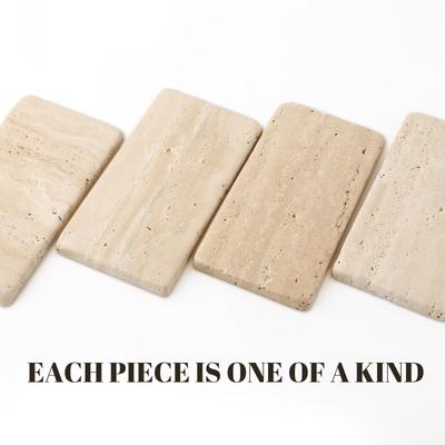 Koville Beige Rectangular Serving Tray – Natural Warmth and Timeless Calm · Natural Pattern B