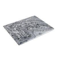 Koville Natural Marble Rectangle Pastry Board-Monte Grigio