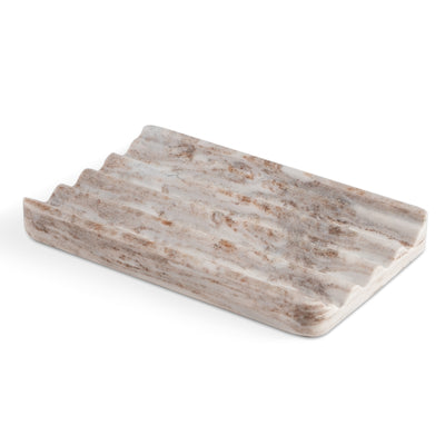 Koville Gray Soap Dish – The Balance of Stillness and Order · Natural Pattern B