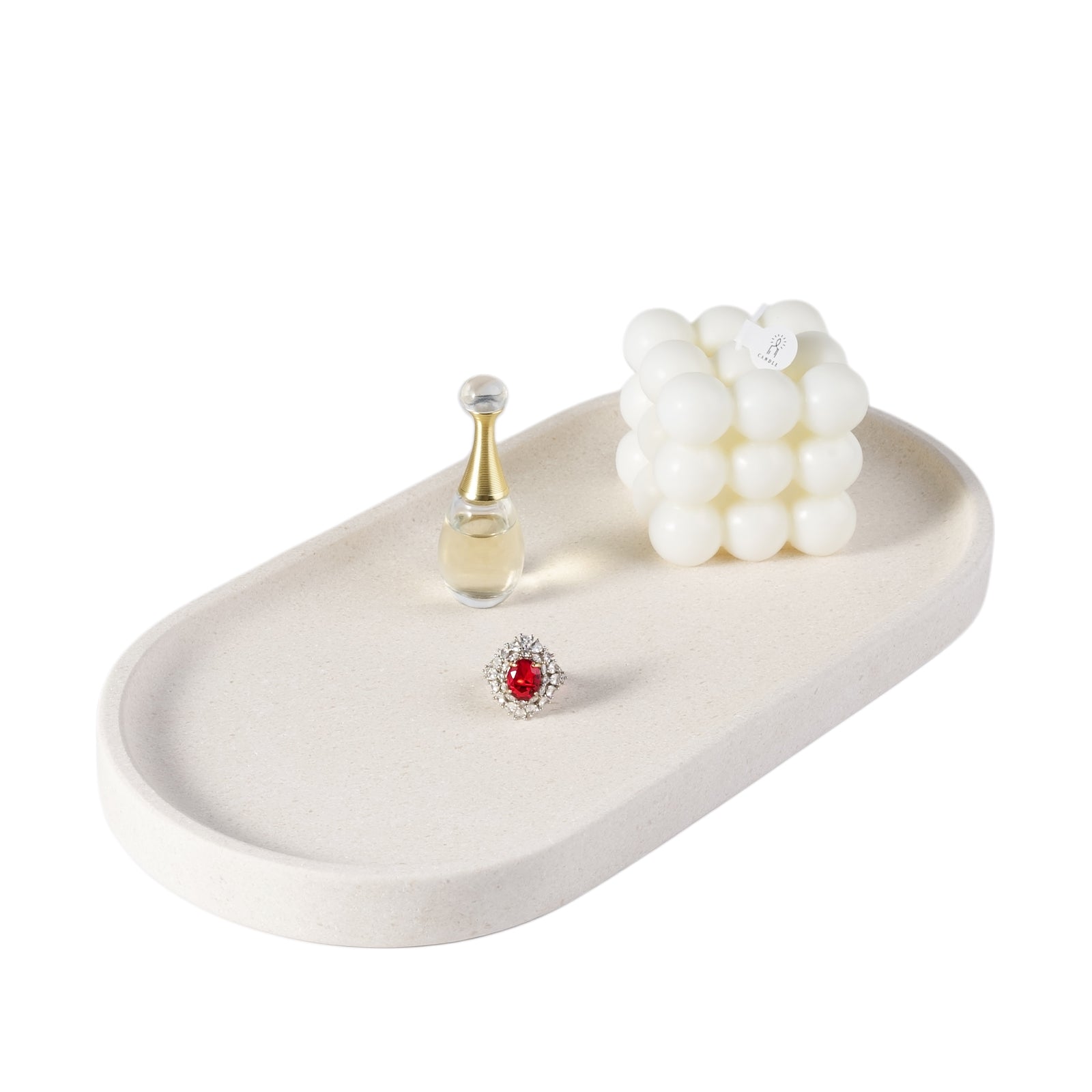 Race Track Tray - Namib Fantasy (Marble)