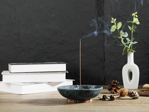 Incense Bowl - Marble (Alpi Green)