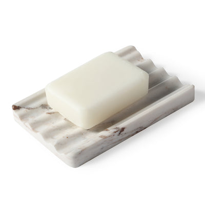 Koville Gray Soap Dish – The Balance of Stillness and Order · Natural Pattern B