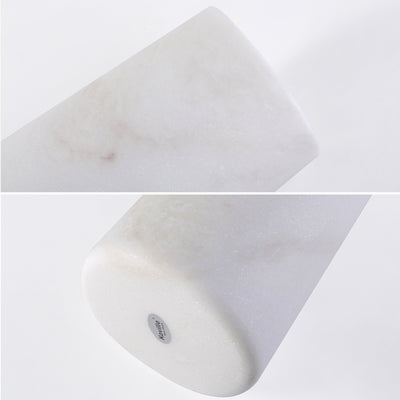 Koville White Vase 3.77 in Cylindrical – Illuminating Elegant Spaces