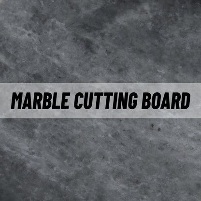 Round Pastry Board - Marble (Rhino Grey)