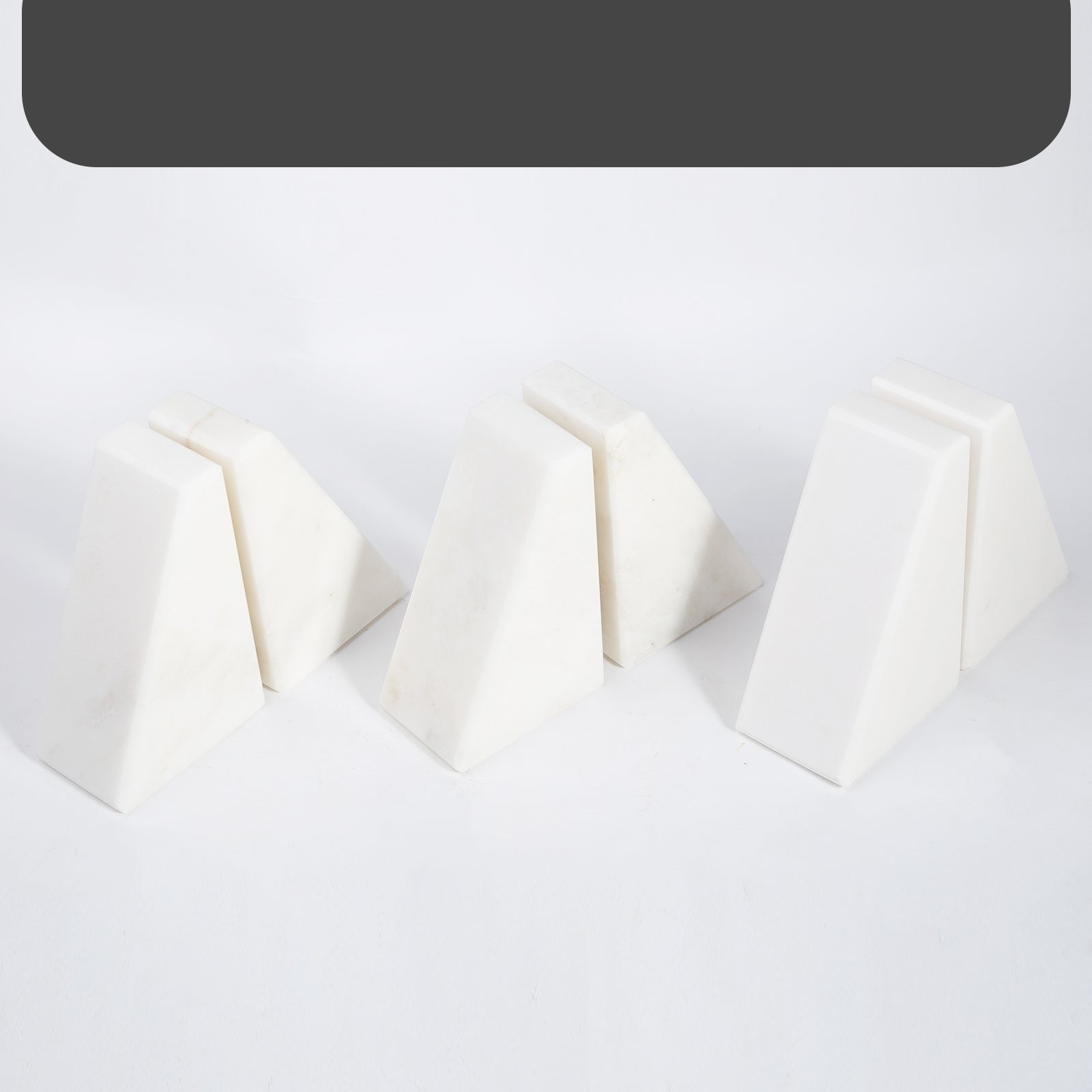 Trapezoid Bookends - Mabrle (Namib Fantasy)