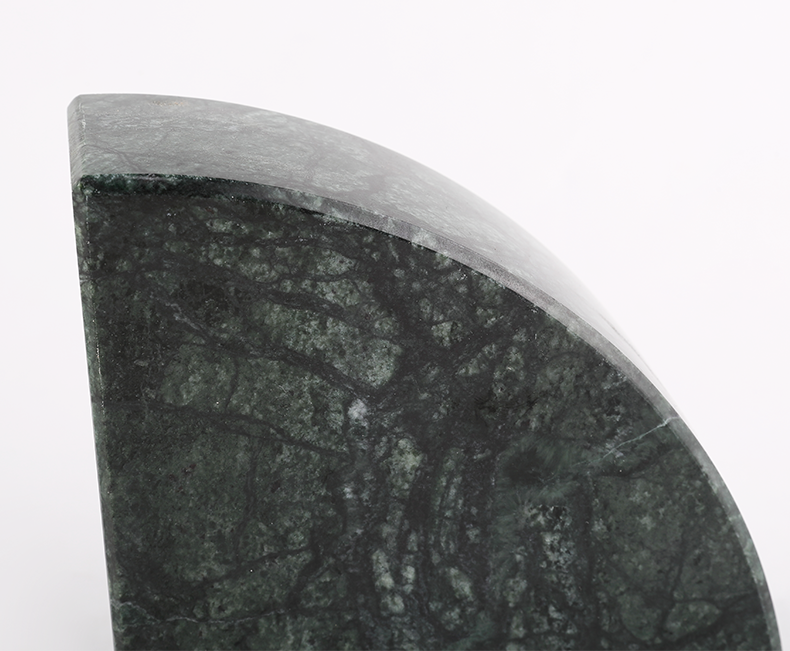 Sailboat Bookends - Marble (Indian Green)