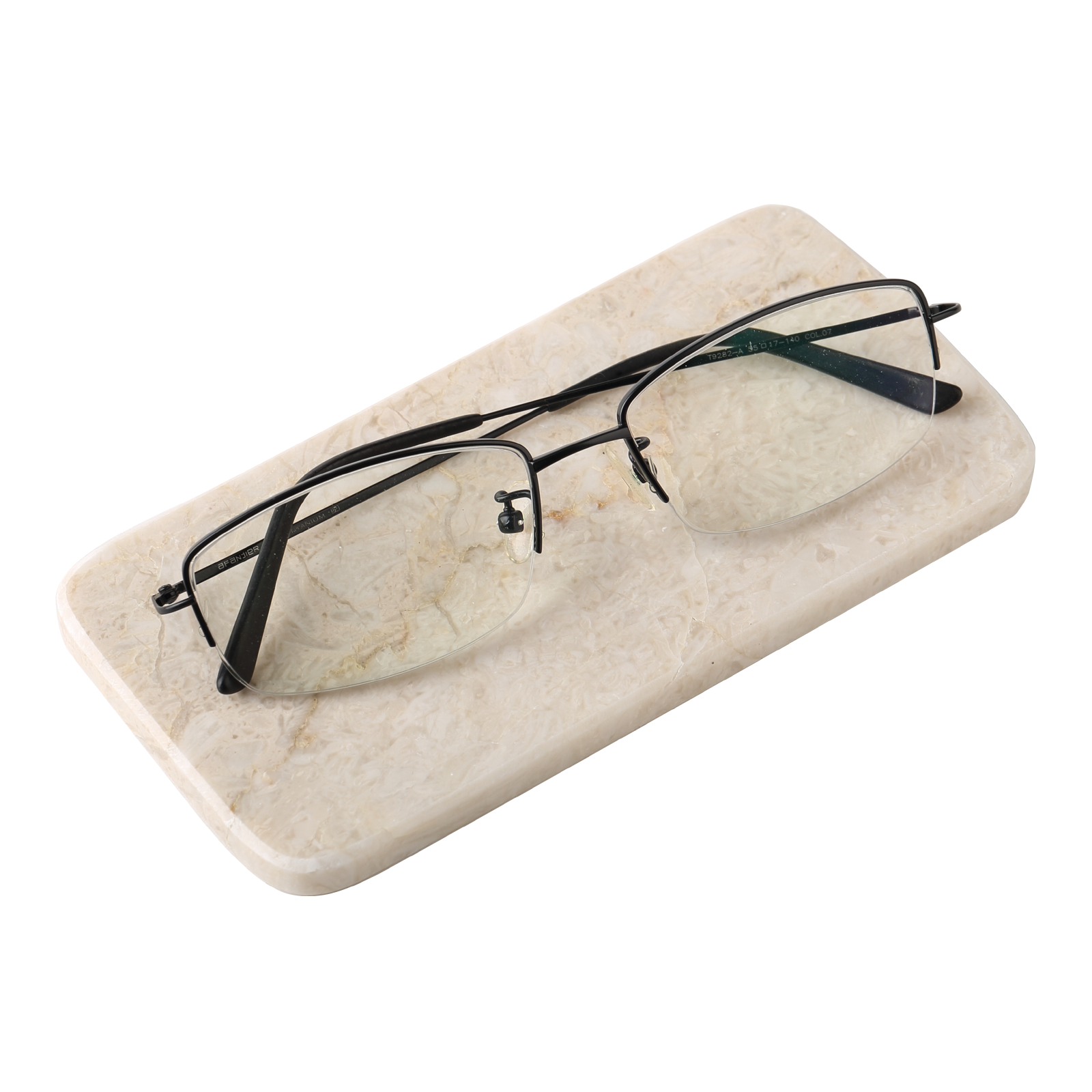 Rectangular Serving Tray - Marble (Crema Beige)