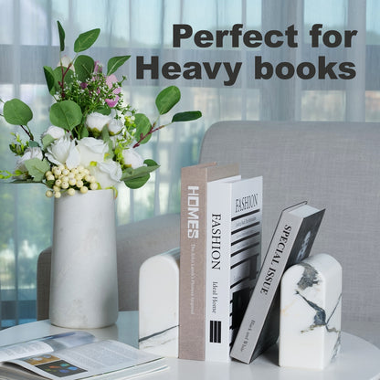 Triumphal Arch Bookends Large - Marble (Oriental Calacatta)