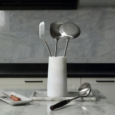 Koville White Vase 3.77 in Cylindrical – Illuminating Elegant Spaces