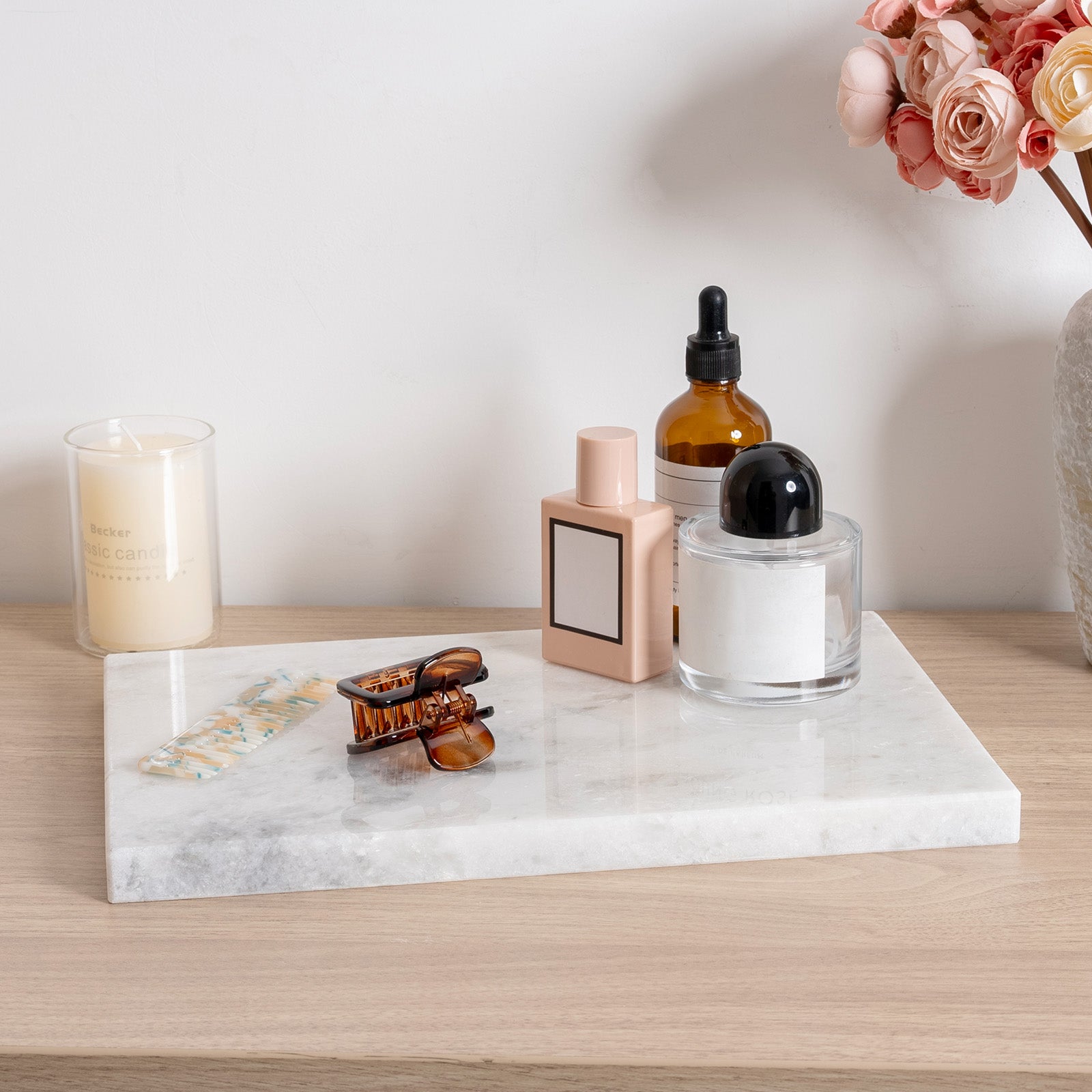 Rectangle Storage Tray - Marble (Namib Fantasy)