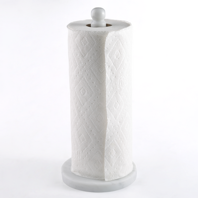 Koville White Paper Towel Holder – Illuminating Elegant Spaces · Natural Pattern C