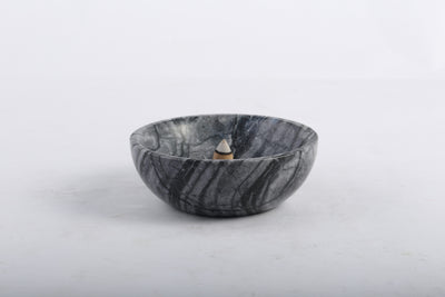 Koville Black Stone Incense Holders – The Essence of Minimal Elegance