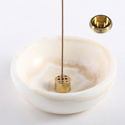 Koville White Incense Holders – Illuminating Elegant Spaces