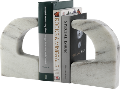 Koville White Swan Shaped Bookends – Illuminating Elegant Spaces