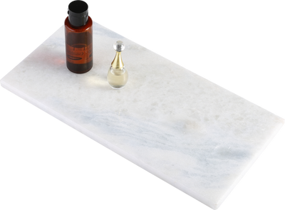 Koville White Rectangular Storage Tray – Illuminating Elegant Spaces