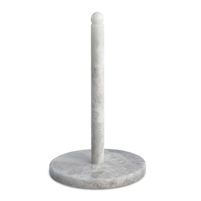 Koville Grigio Fantasy natural marble paper towel holder with stone rod