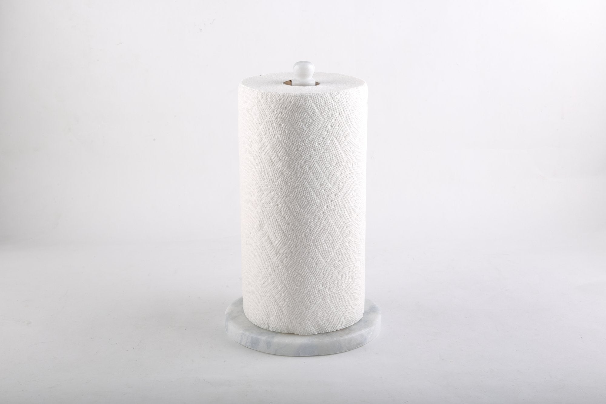 Koville Namib Fantasy natural marble paper towel holder with stone rod