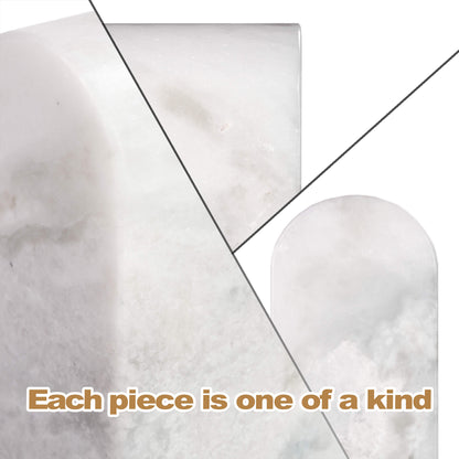 Koville-13lbs-Luxury-Marble-Bookends-Heavy-Duty-Book-Holders