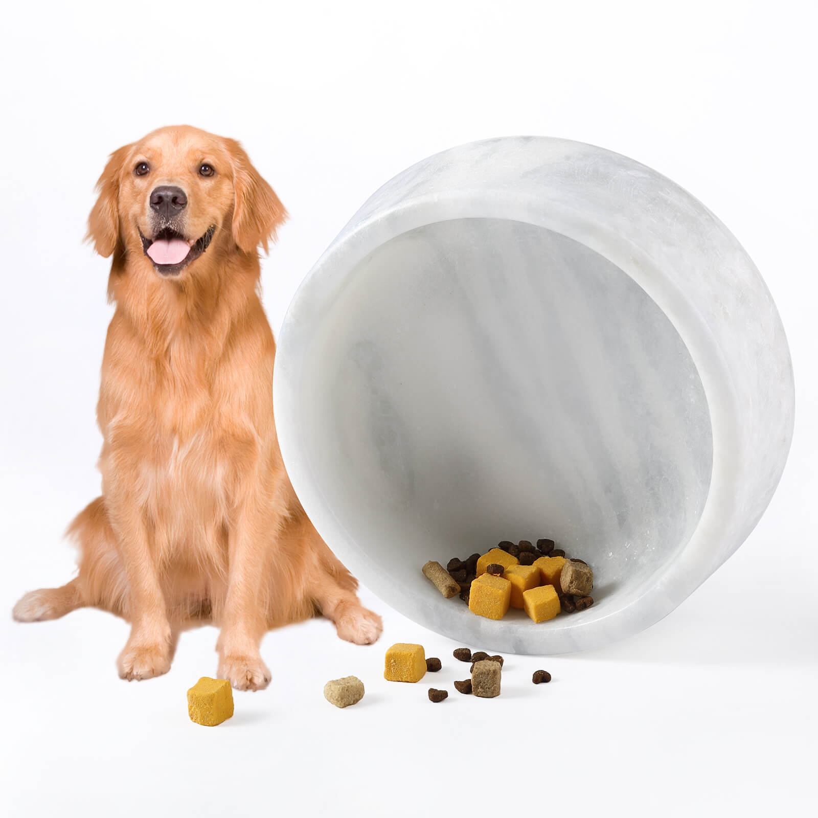 Dog Bowl - Marble (Namib Fantasy)