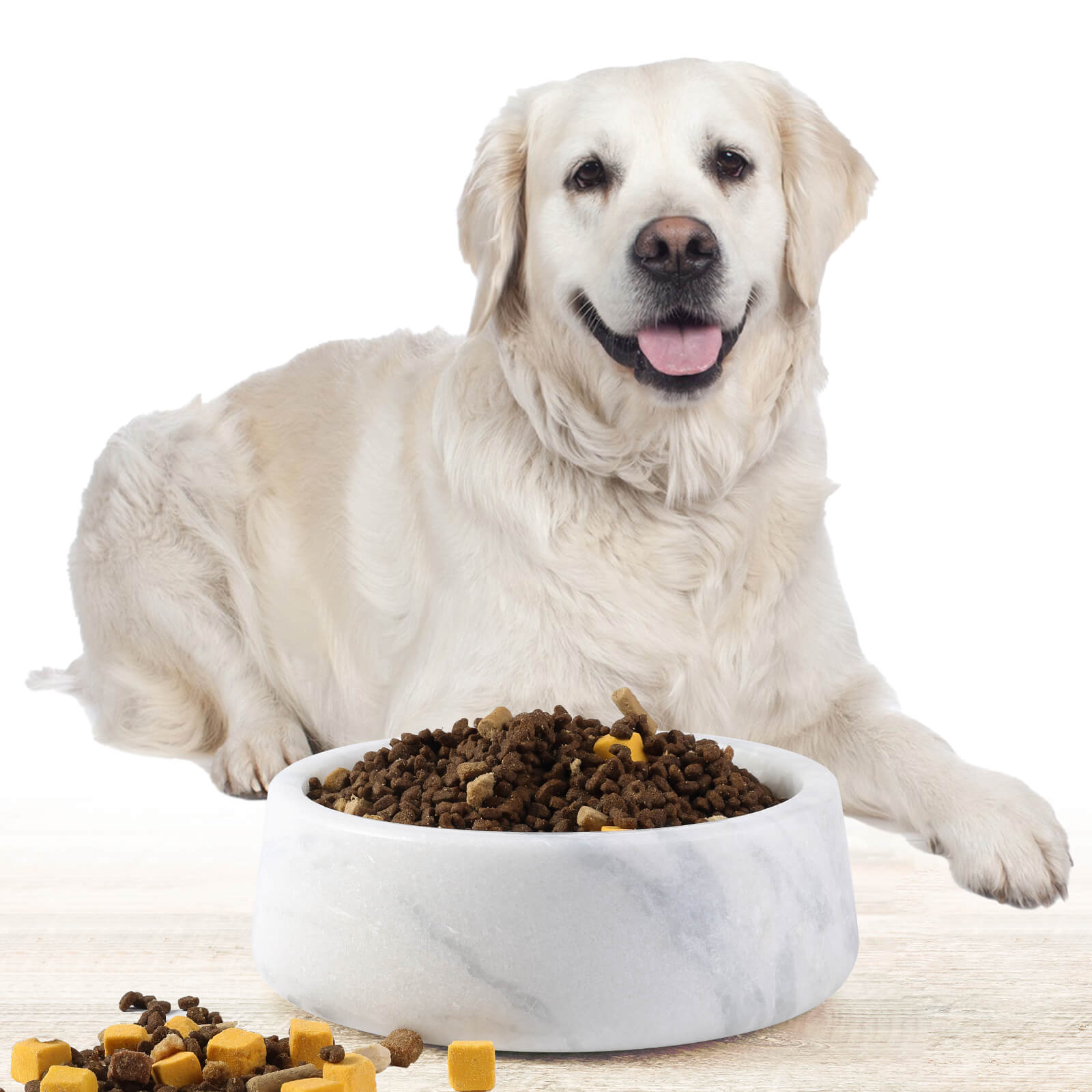 Dog Bowl - Marble (Namib Fantasy)