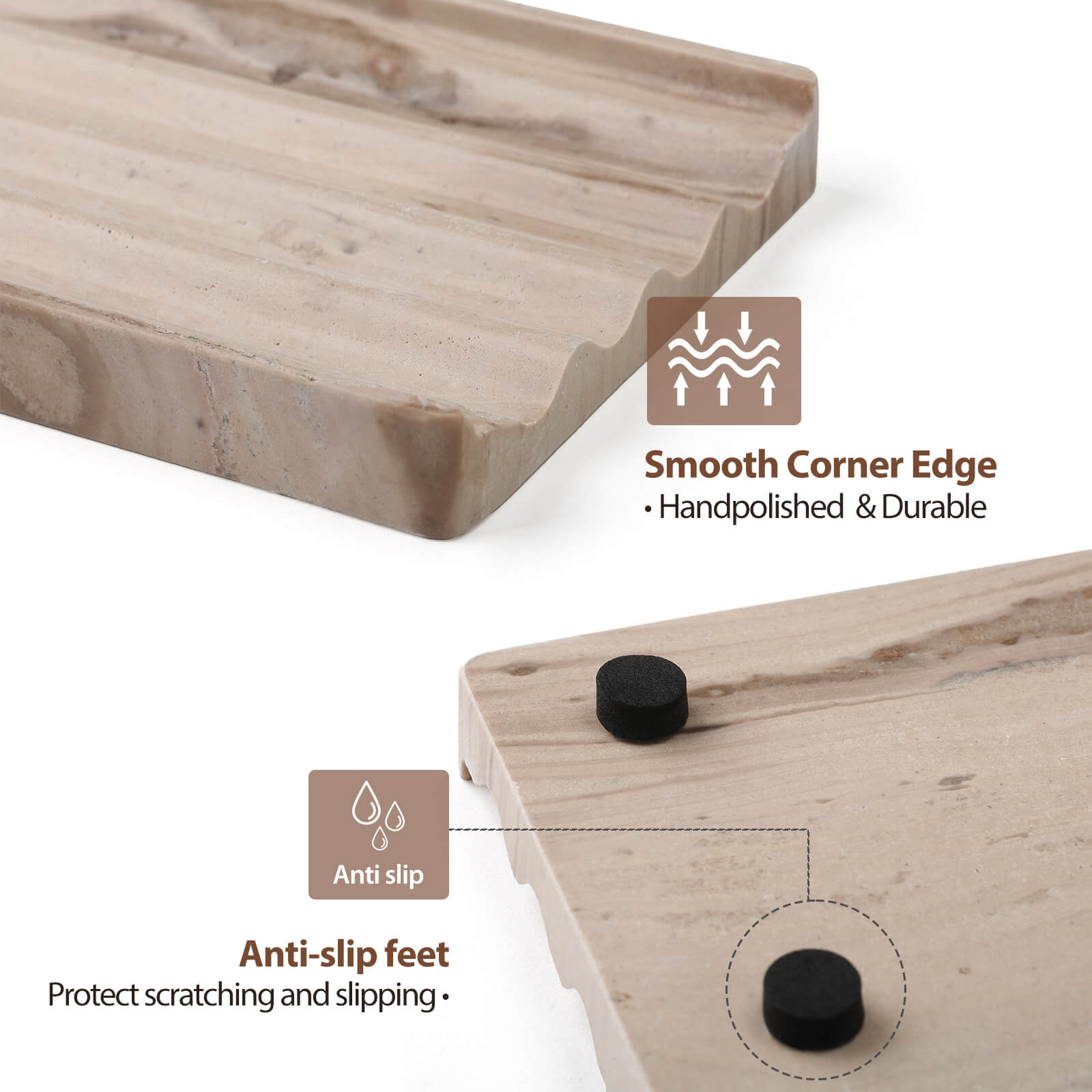 Soap Holder - Marble (Phalodi)