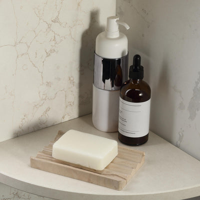 Koville Yellow/Golden Soap Dish – A Ritual of Gentle Light