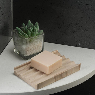 Koville Yellow/Golden Soap Dish – A Ritual of Gentle Light