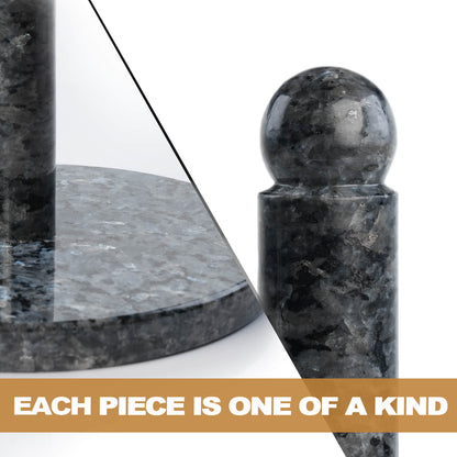 Koville-Luxury-Granite-Paper-Towel-Holder-Blue-Pearl-Kitchen-Rolls-Holder