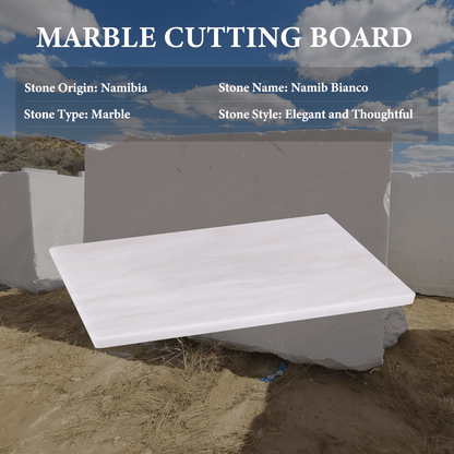 Koville-Luxury-Marble-Cutting-Board-16x12in-Namib-Bianco-Marble-Slab