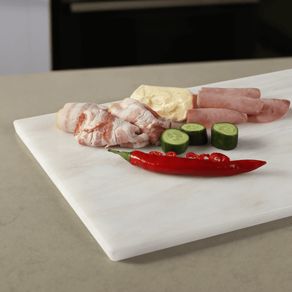 Koville-Luxury-Marble-Cutting-Board-16x12in-Namib-Bianco-Marble-Slab