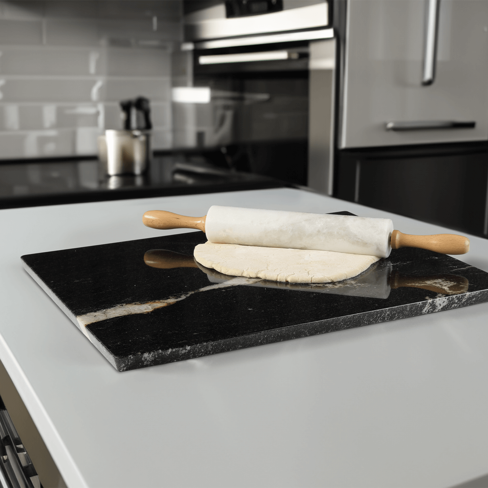 Koville-Luxury-Marble-Cutting-Board-16x20in-Via-Lactea-Marble-Slab