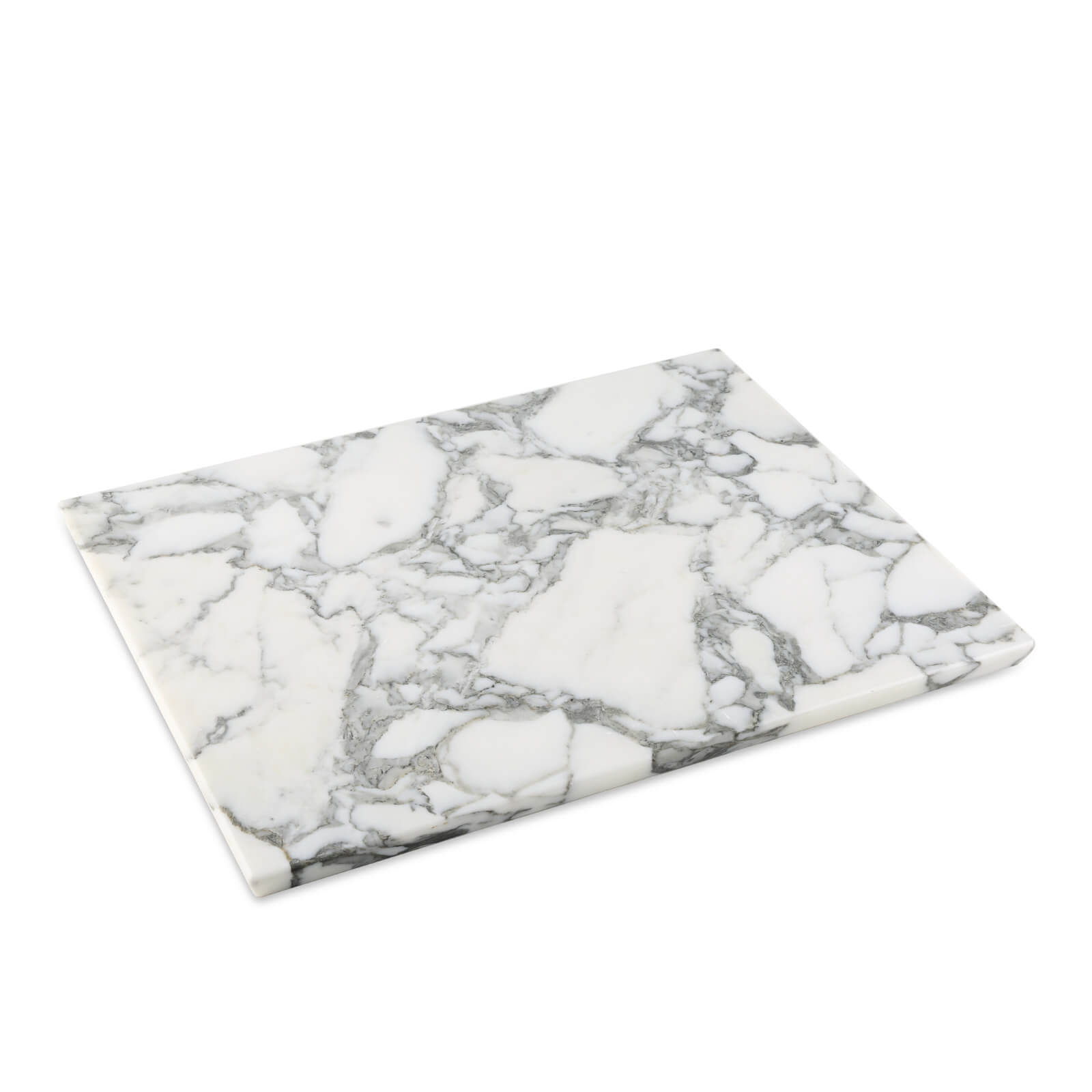 Koville Luxury Marble Cutting Board 20x16in Arabescato Marble Slab