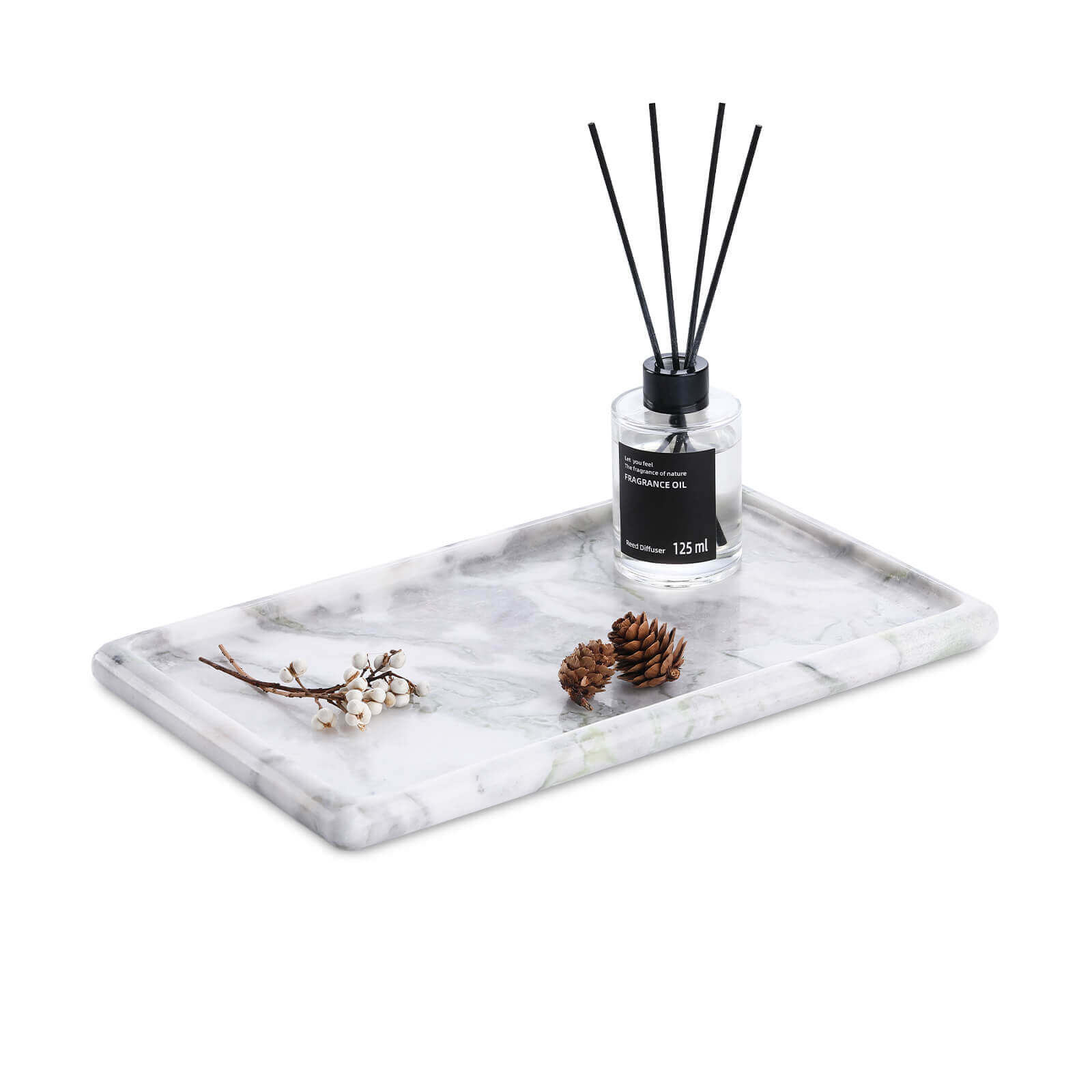 Koville-Luxury-Marble-Dresser-Tray-Bianco-Palomino-Elegant-Stone-Bathroom-Tray