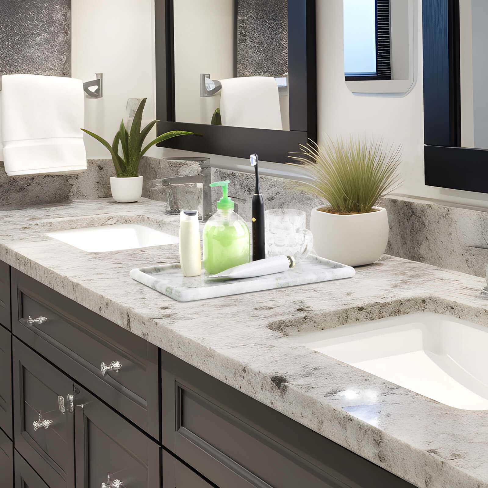 Koville-Luxury-Marble-Dresser-Tray-Bianco-Palomino-Elegant-Stone-Bathroom-Tray