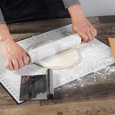 Koville-Luxury-Marble-Rolling-Pin-with-Mat-Scraper-Grigio-Fantasy_