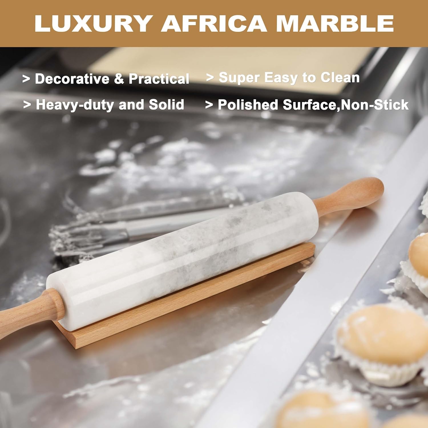 Koville-Luxury-Marble-Rolling-Pin-with-MatScraper-Namib-Fantasy
