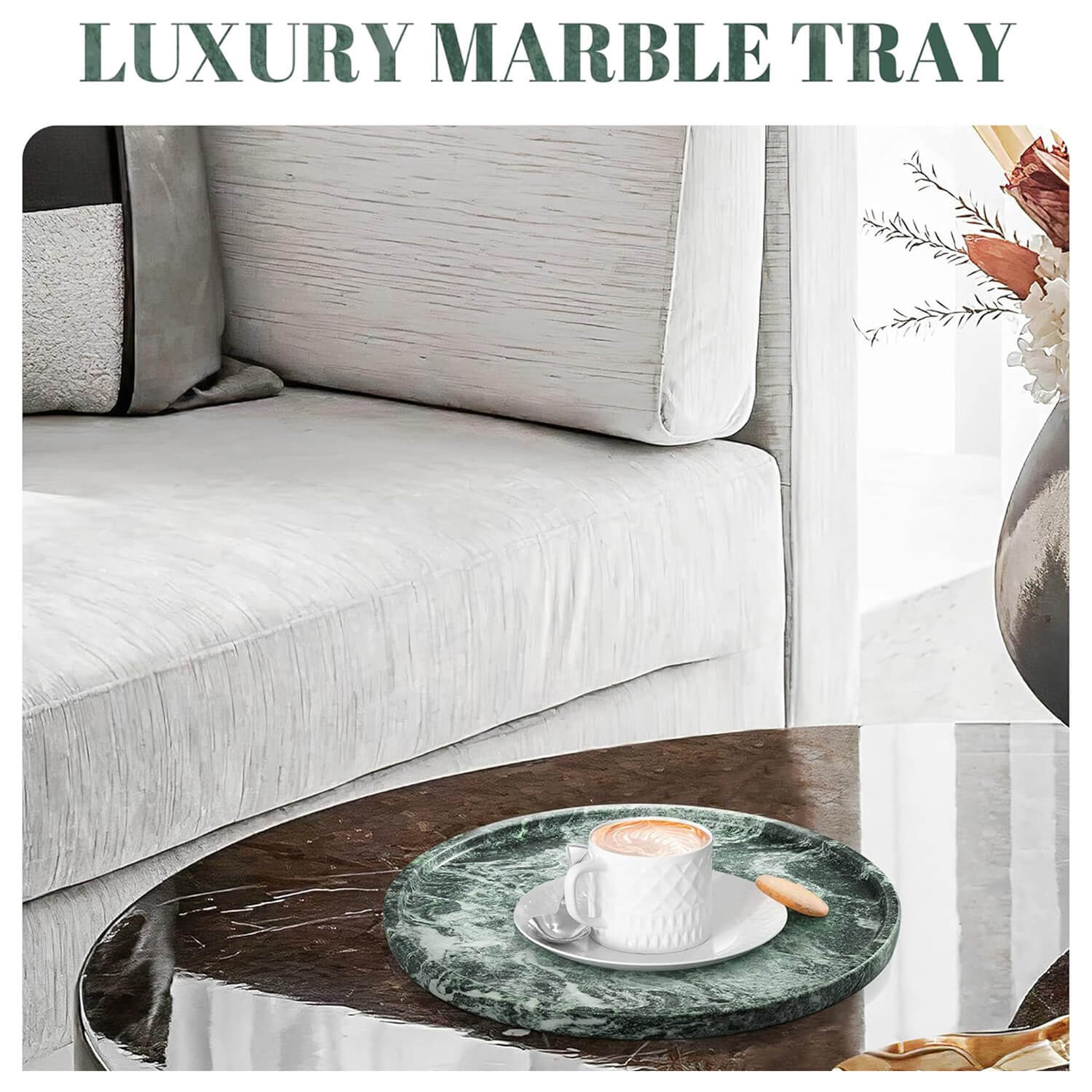 Koville-Luxury-Natural-Marble-Round-Serving-Trays-Verde-Remeggiato