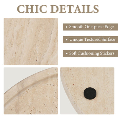 Koville-Luxury-Natural-Travertine-Round-Serving-Trays-Durango