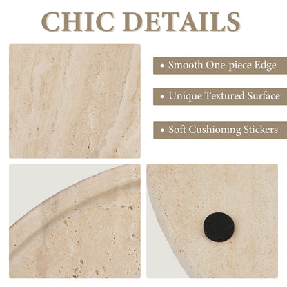 Koville-Luxury-Natural-Travertine-Round-Serving-Trays-Durango