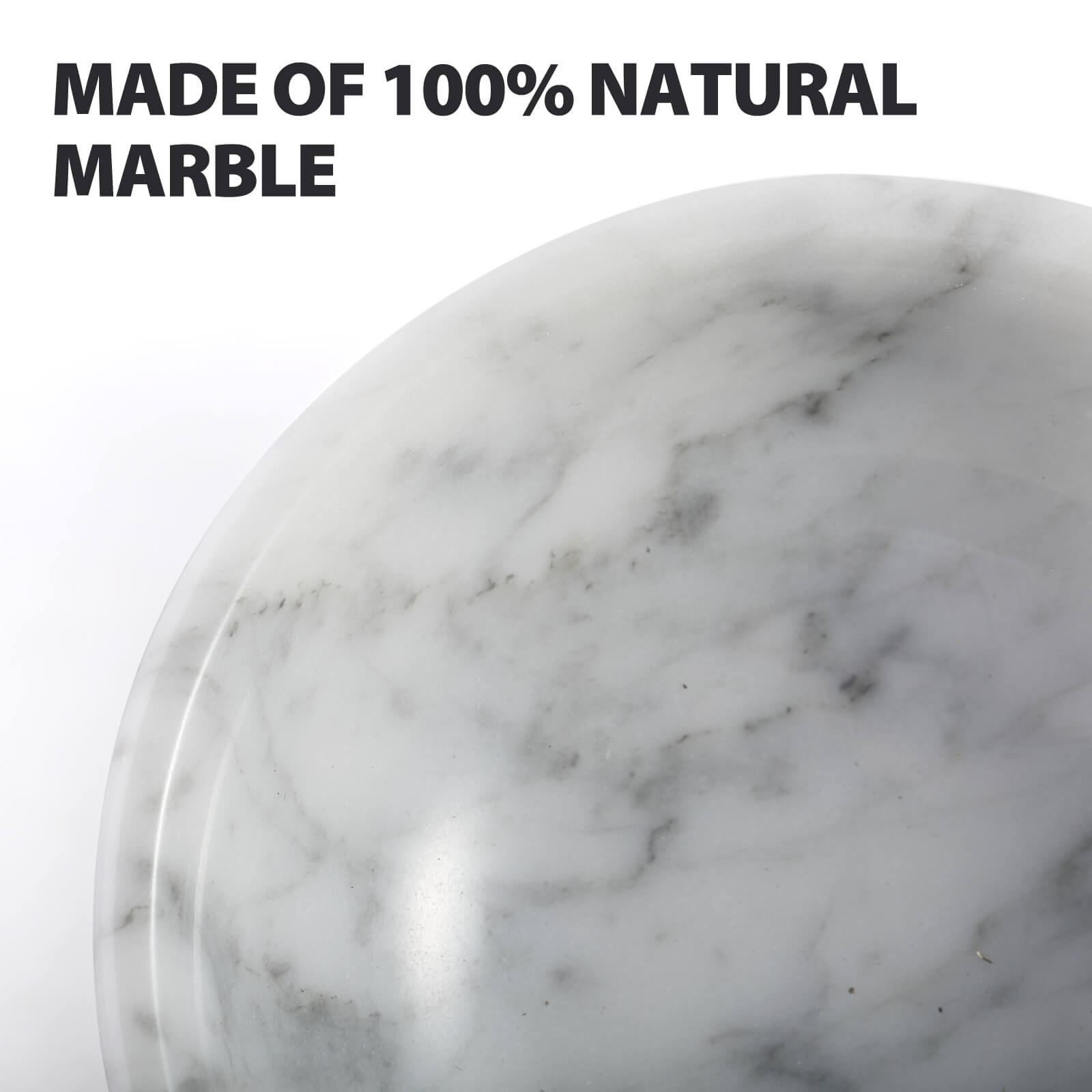 Incense Bowl - Marble (Bianco Carrara)