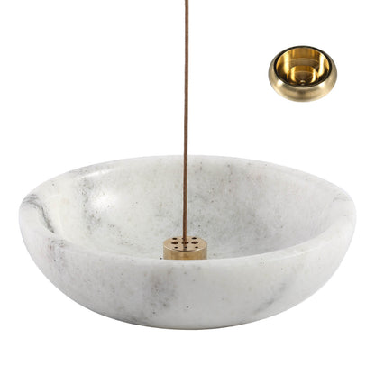 Koville-Marble-Incense-Holder-Elegant-Sturdy-Mist-White-Incense-Burner