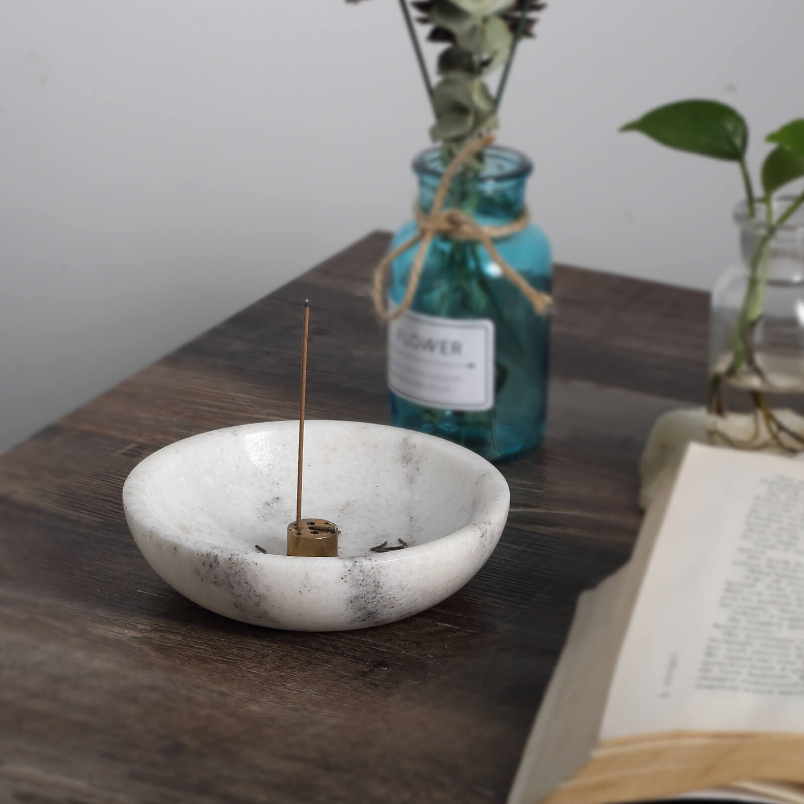 Koville-Marble-Incense-Holder-Elegant-Sturdy-Mist-White-Incense-Burner