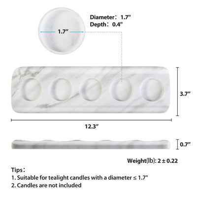 Koville-Natural-Marble-5-Holes-Tealight-Candle-Holder-Agiax
